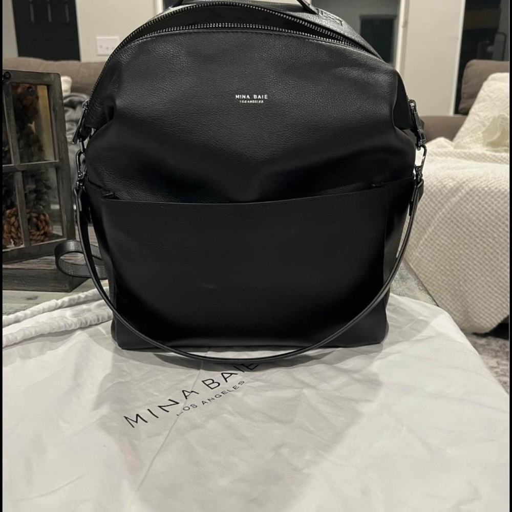 Mina baie midi Stevie leather gm bag